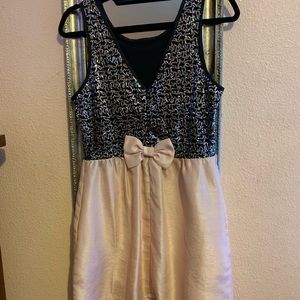 Sparkly juniors dress